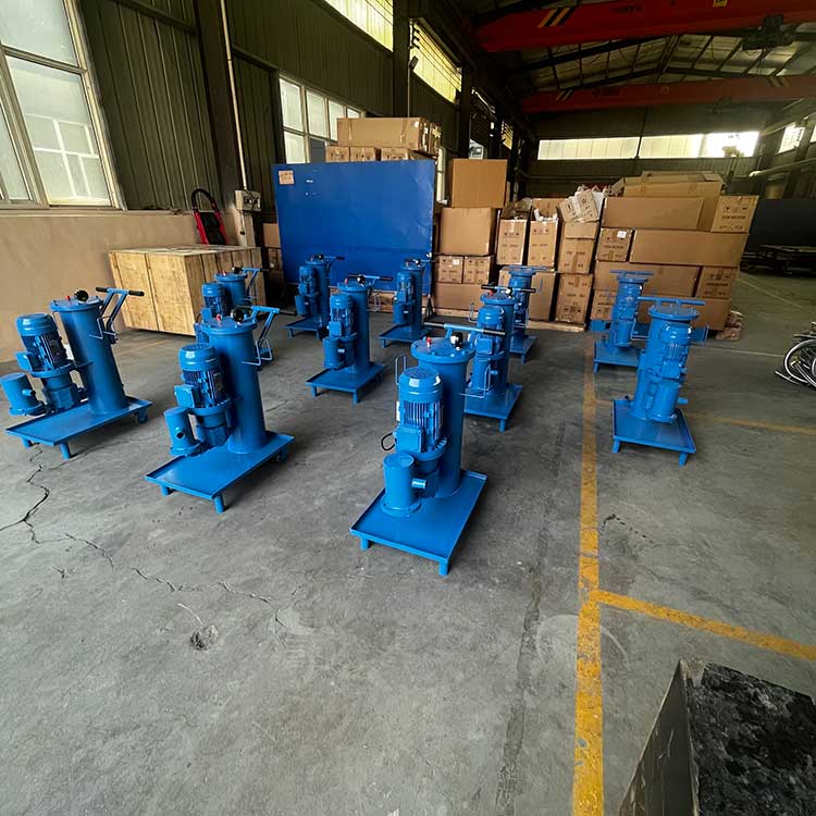 華豫生產(chǎn)供應(yīng)LUC-100×50濾油機(jī) 移動式加油小車